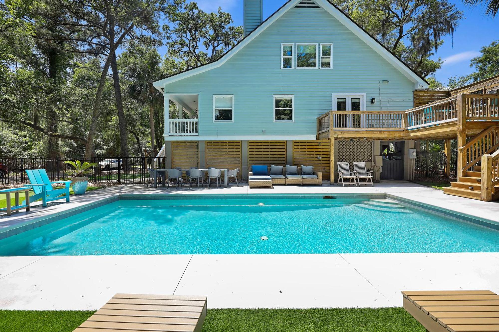 Villa 9 Flamingo Street Hilton Head Island Exterior foto